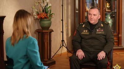 Украина шекараға 112-114 мың сарбазын орналастырды – Беларусь министрі
