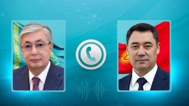 Тоқаев су тасқынына байланысты көмек көрсеткен Қырғызстан президенті мен халқына алғыс айтты