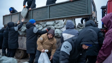 "Дала қырандары" Жібек Жолы ауылының тұрғындарына көмекке келді