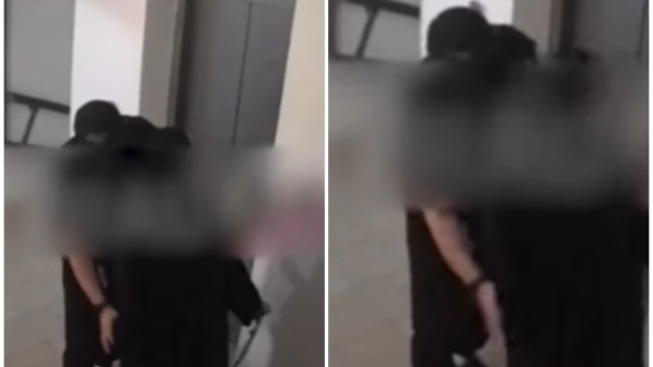 Атырауда қара никаб киген қызды аяусыз соққыға жыққан күдікті қамауға алынды