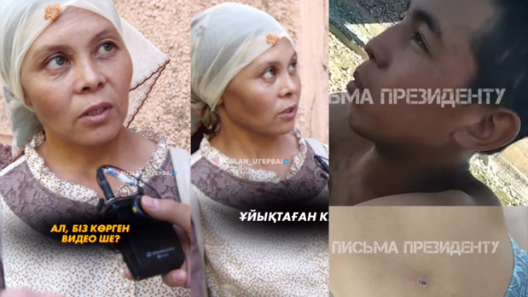 “Бес жылдан бері ұрса, неге қашып кетпейді?” - Өгей әкесінен қорлық көрген балалардың анасы сұмдық мәлімдеме жасады (ВИДЕО)