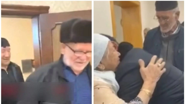 Шешендер соғыс кезінде анасын аман алып қалған қазақстандық отбасыға шетелден арнайылап келіп алғыс айтты (ВИДЕО)