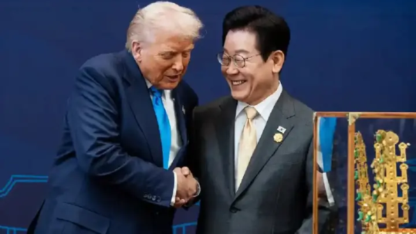 Мұнай, газ, сүңгуір қайық: Трамп Оңтүстік Кореяны 350 миллиард долларлық келісімге көндірді