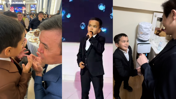 “Дауысы ерекше… Кішкентай Заттыбек!” - Заттыбек Көпбосынұлы бата берген бүлдіршін елді тәнті етті (ВИДЕО)