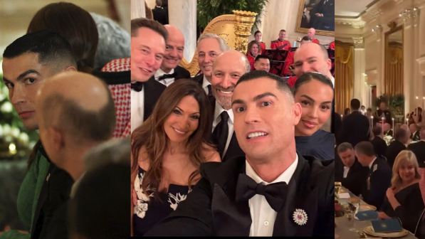 «Илон Маск, Роналду, Арабия тәж мұрагері…»:  Трамп әлем жұлдыздарын бір дастарханға жинады (ВИДЕО)