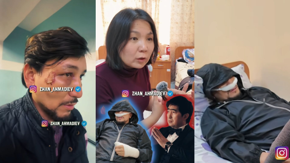 “Әлімжеттік… Кешірмеймін”: Мұқасаннан таяқ жеп ауруханаға түскен әнші шұғыл мәлімдеме жасады (ВИДЕО)