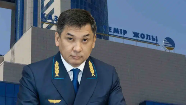 ҚТЖ басшысы Талғат Алдыбергенов журналиске қазақша жауап бере алмай, ұятқа қалды (ВИДЕО)