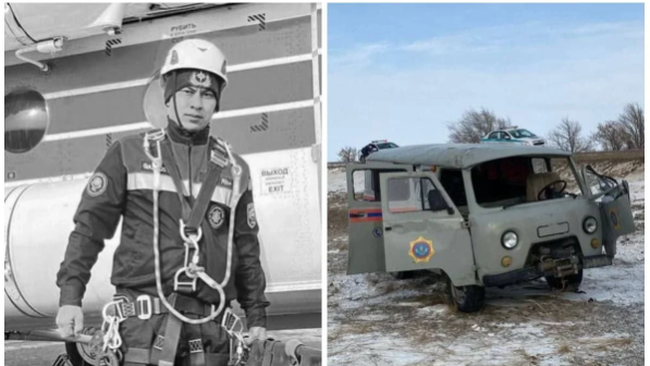 «Қызметке жарамсыз көлікпен жүрген». Алматы облысында құтқарушы жол апатынан көз жұмды