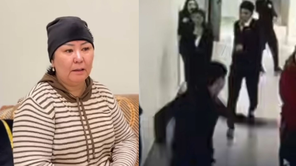 «Дәретханаға шақырып алған… Қатты ызаланған, намысына тиген»: Мектепте балтамен жүгірген баланың анасы бар шындықты айтты (ВИДЕО)