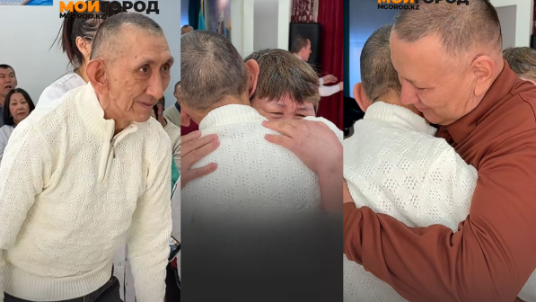 «54 жылдан кейін қауышты»: Ақтөбелік азамат жоғалтқан бауырын Оралдан тапты (ВИДЕО)