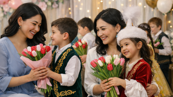 8 наурызға арналған ең әдемі тілектер 2026 – Аналар мен аруларға құттықтаулар