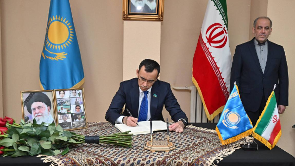 Мәулен Әшімбаев Президент тапсырмасымен Ирандағы Қазақстан елшілігіне барды