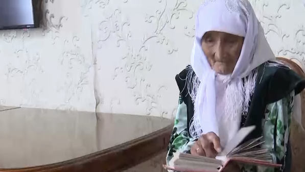 “Жақсы ниет”: Ұлытаулық 116 жастағы әжей ұзақ жасаудың сырын айтты