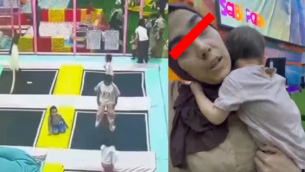 «Көгеріп қалған»: Шымкенттегі ойын орталығында бүлдіршінді ересек әйел соққыға жыққан (ВИДЕО)