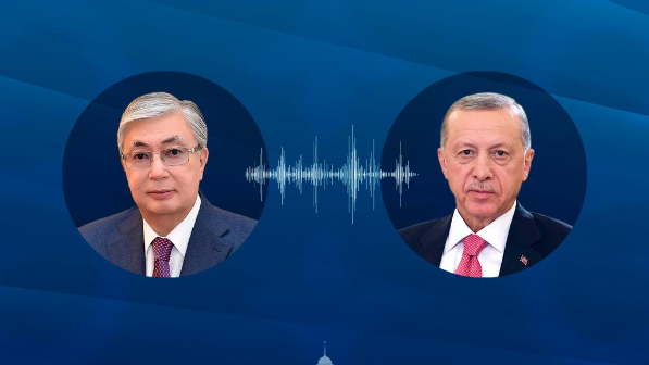 Қасым-Жомарт Тоқаев Түркия басшысы Режеп Тайып Ердоғанмен телефон арқылы сөйлесті