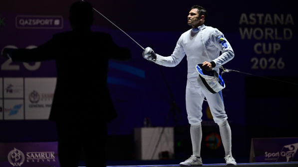 Руслан Құрбанов Астанада өткен Әлем кубогында күміс жүлде жеңіп алды