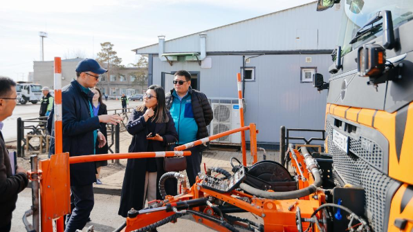 «Астана Тазалық» кәсіпорнының цифрлық тәжірибесін Бішкек мамандары меңгеруде