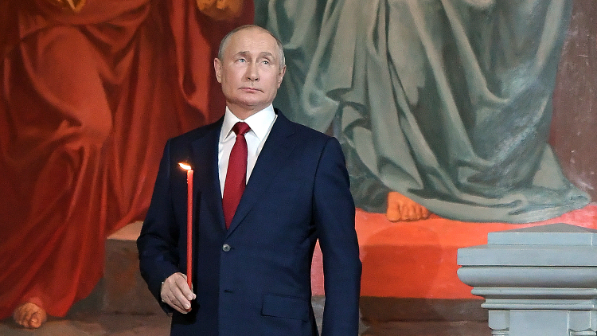 Путин Украинада Пасха мерекесіне байланысты 1,5 күндік бітім жариялады