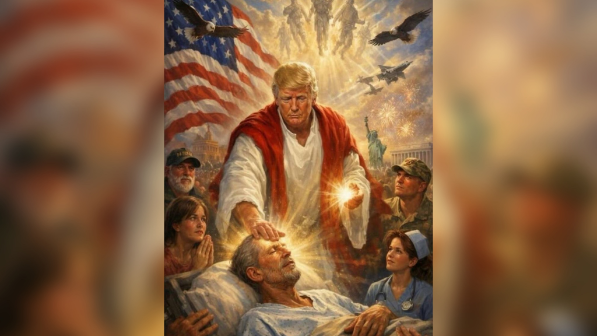 «Өзін Иса Пайғамбар кейпінде көрсеткен»: Трамп ЖИ көмегімен әлем күтпеген сурет жариялады