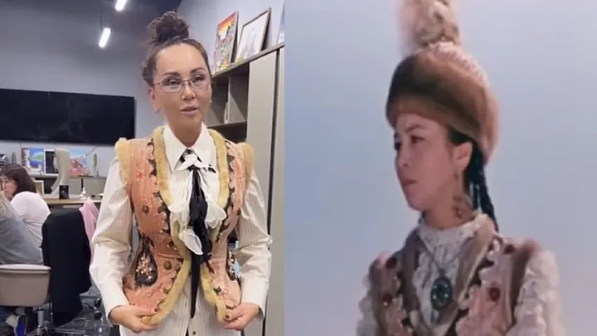 Алагөзованың «Қыз Жібек» фильміндегі киімге қатысты жариялаған жазбасына министрлік жауап берді