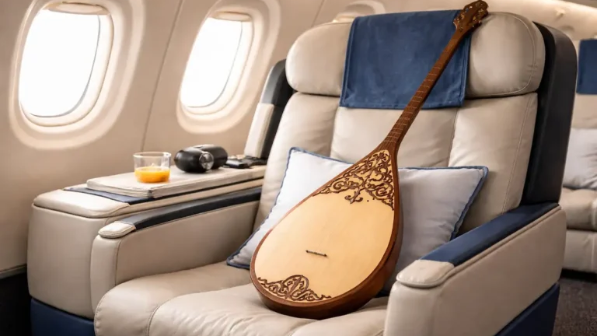 Домбыраны ұшақ бортында алып жүруге рұқсат етілді