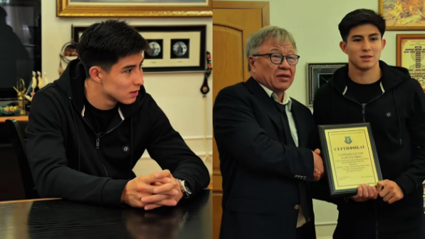 «Ел сенімін ақтаудың айқын көрінісі». Қуанышты жаңалық! Дастан Сәтбаевқа грант табысталды (ВИДЕО)