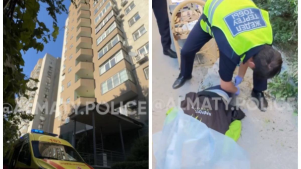 «Оқиға орнында тіл тартпай кетті»: Алматыда 21 жастағы жігіт көпқабатты үйдің балконынан құлап кетті