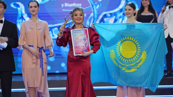 Қазақстандық әнші Ақерке Амалят «Славян базары» байқауында бірінші орын алды 