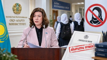 «Лицензиясынан айырылуы мүмкін»: Жұлдыз Сүлейменова мектепте хиджаб кию мәселесіне нүкте қойды